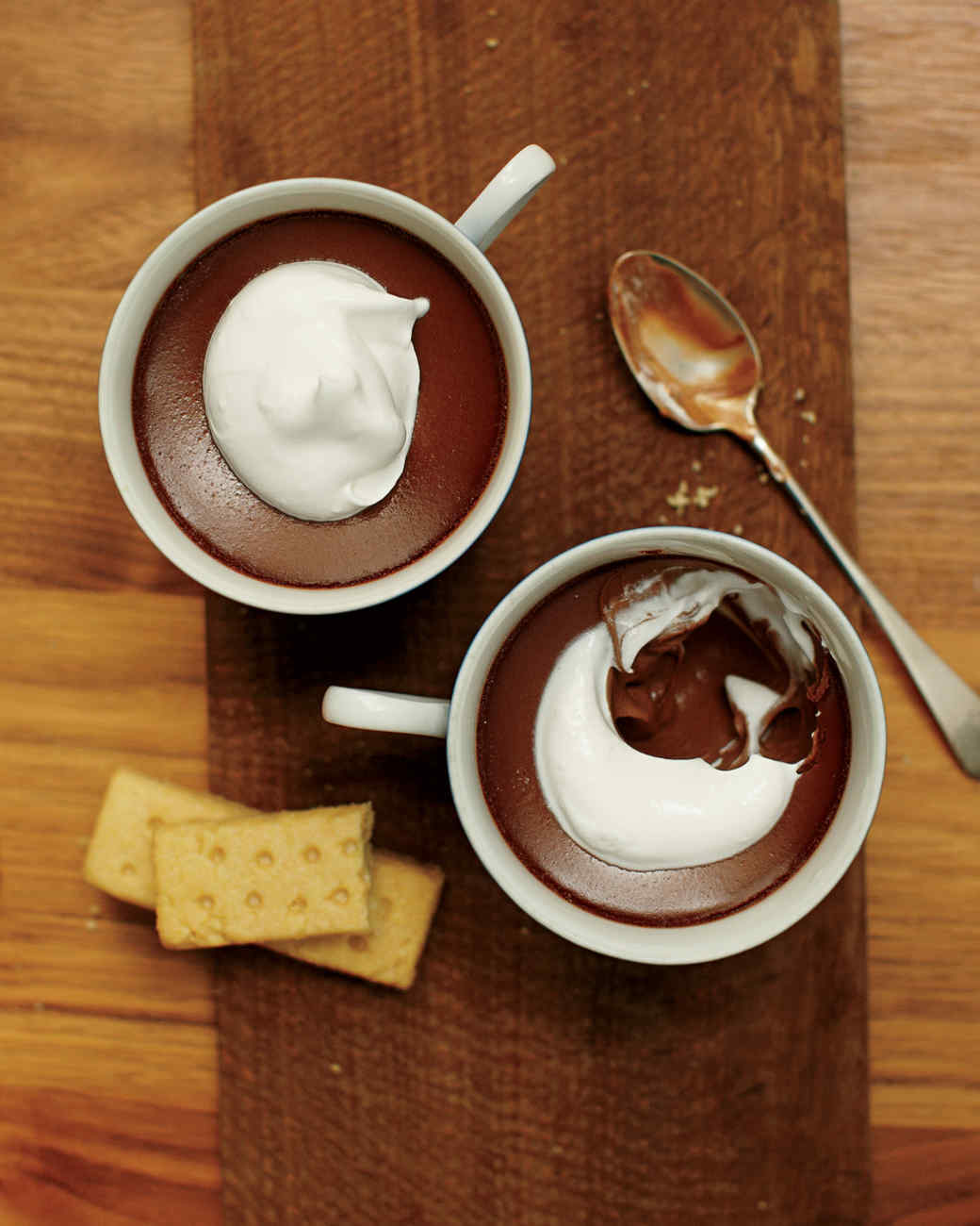 Chocolate Pots de Creme For Two Recipe & Video Martha Stewart