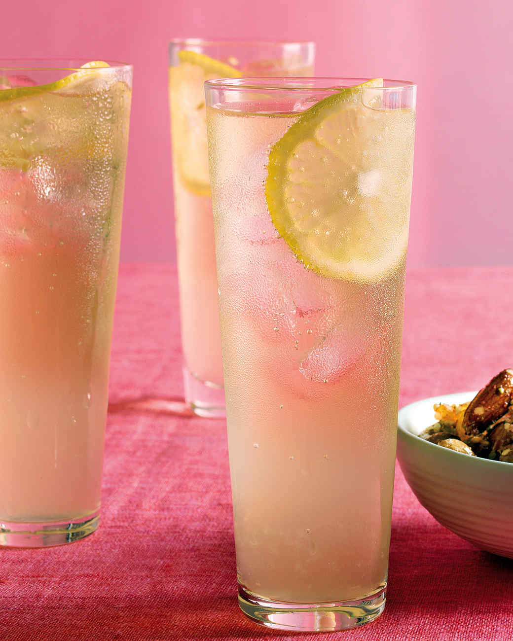 GrapefruitWhite Wine Sparkler Recipe Martha Stewart