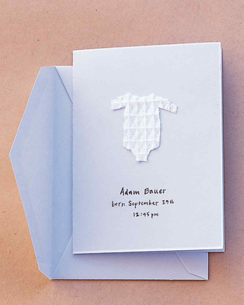 Birth Announcements and Baby Cards Martha Stewart