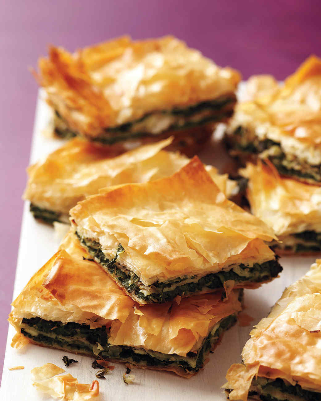 spinach phyllo pie martha stewart