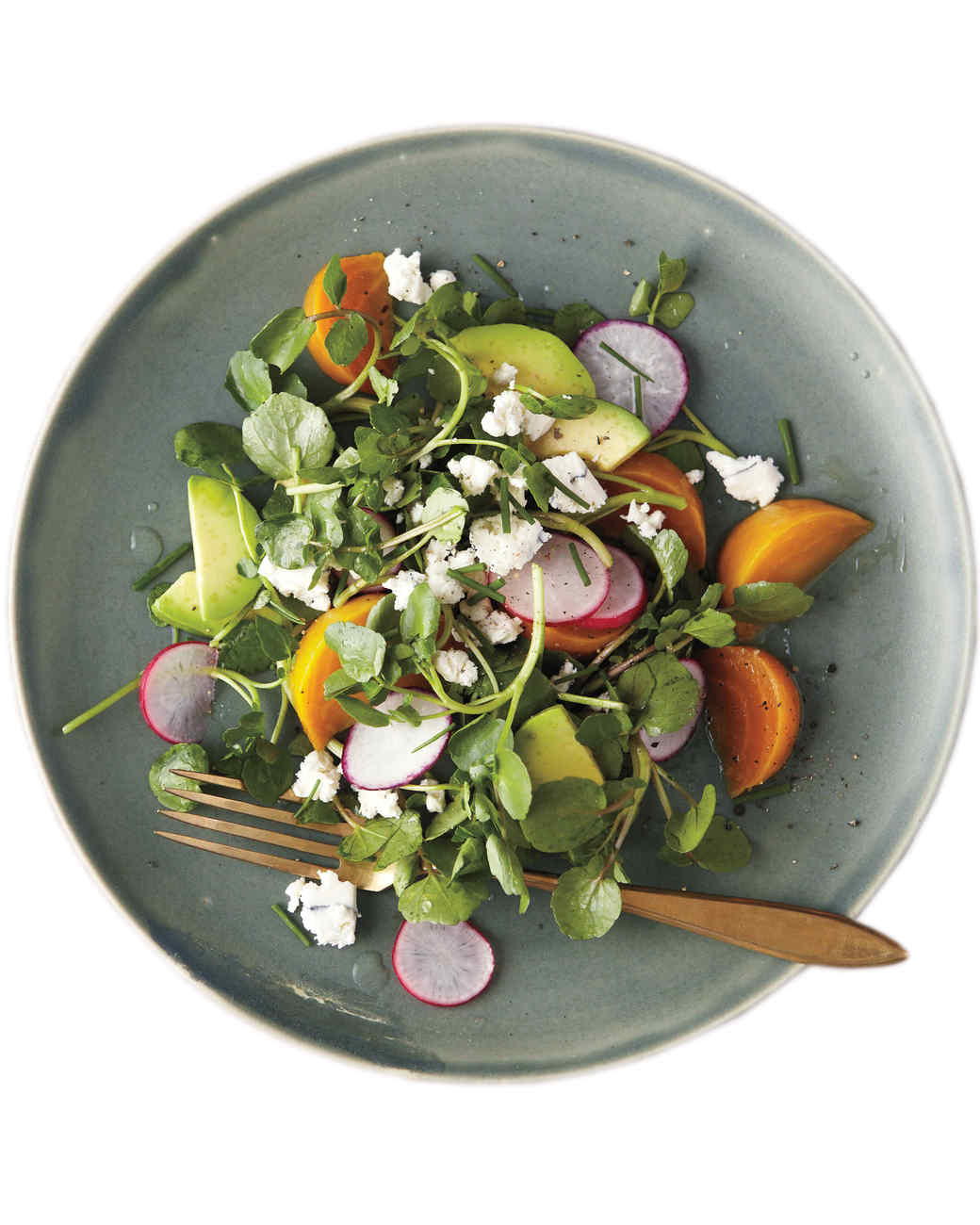 Roasted GoldenBeet, Avocado, and Watercress Salad Recipe Martha Stewart