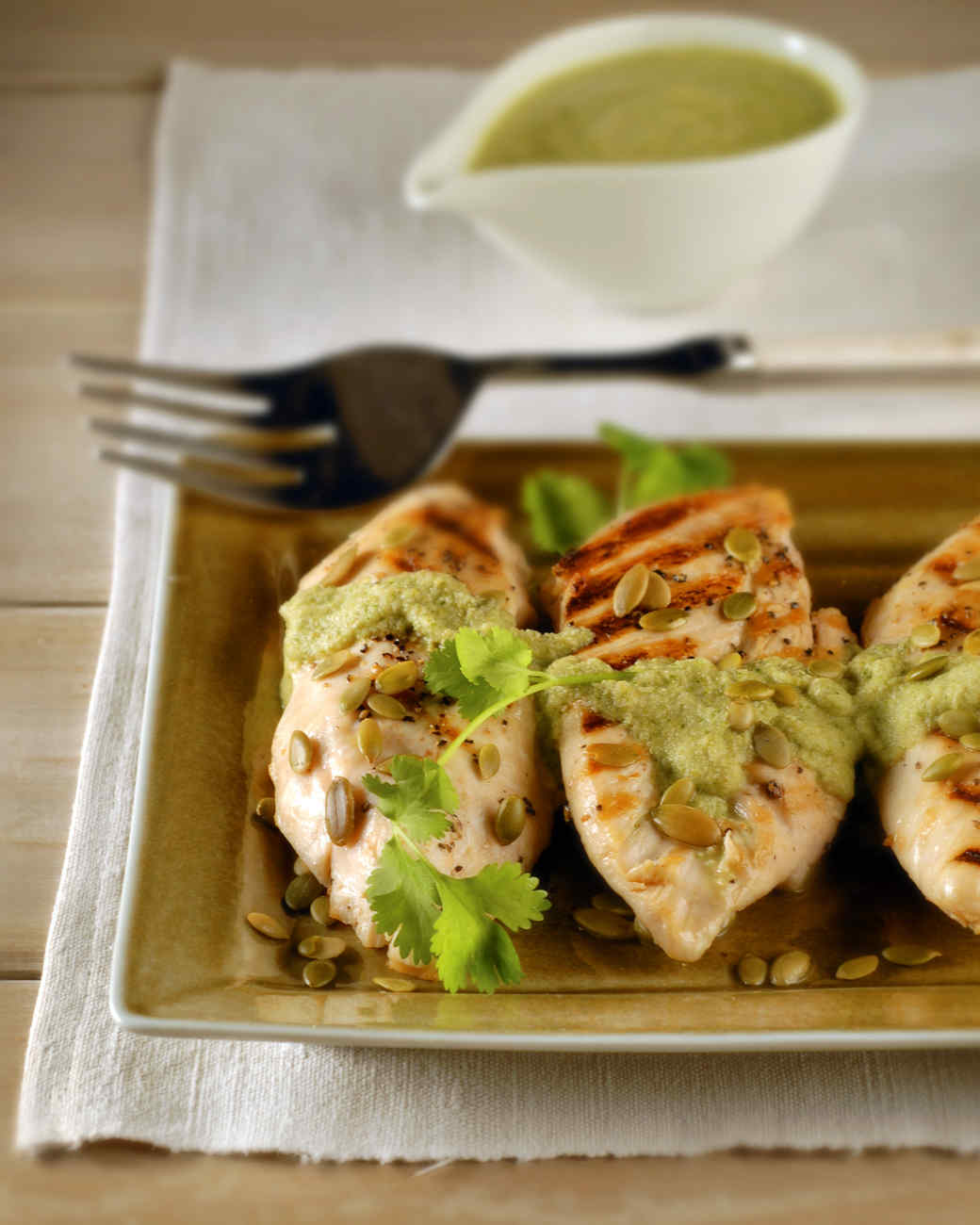 grilled chicken with pumpkin seed sauce grilled chicken with pumpkin seed sauce