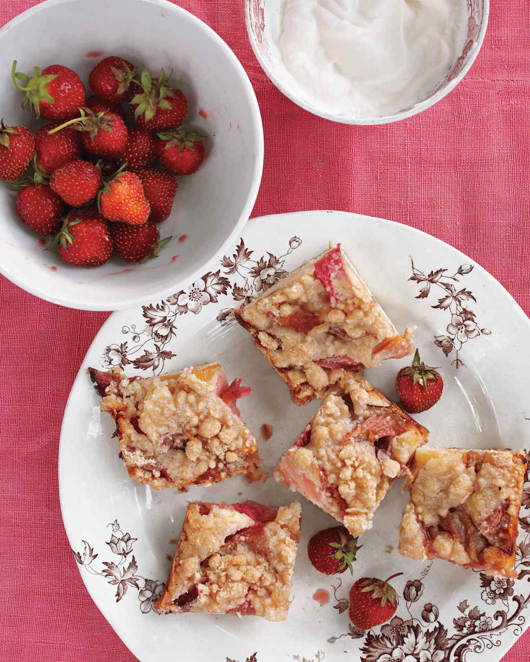 Rhubarb Buckle Recipe Martha Stewart