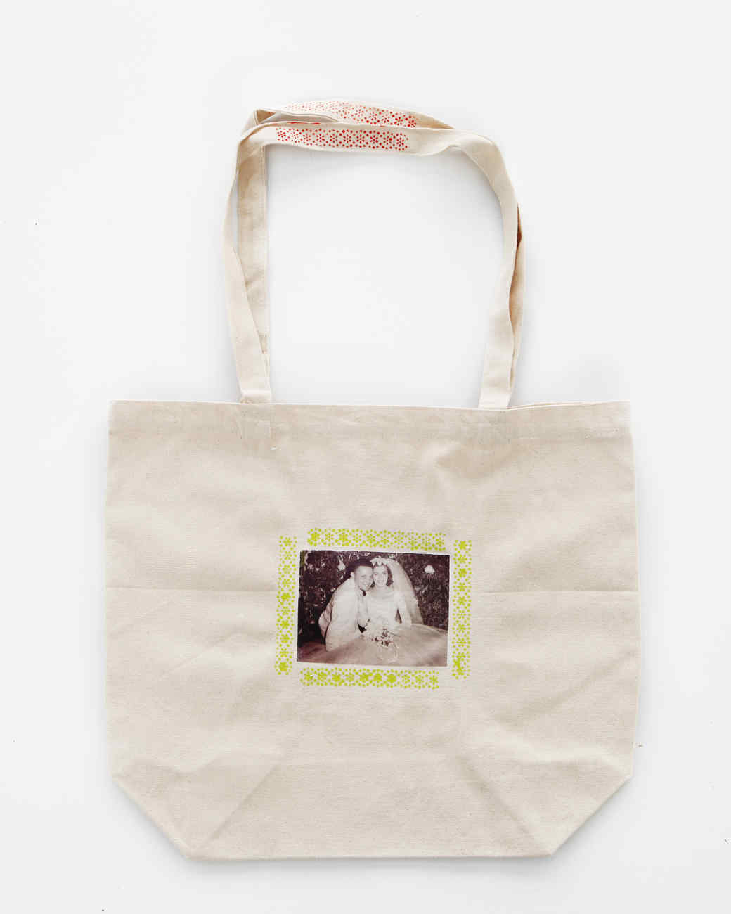 custom photo tote