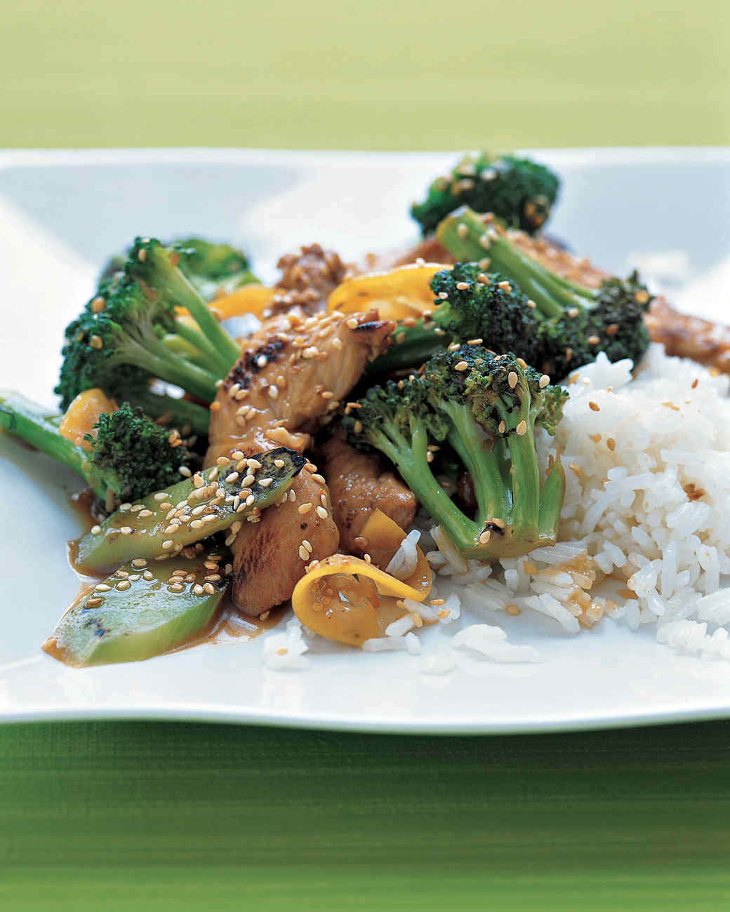 Chicken, Broccoli, and Lemon StirFry Recipe Martha Stewart