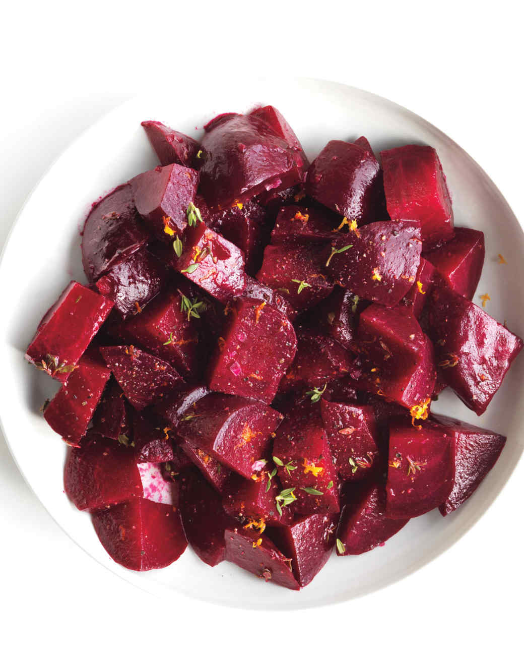 roasted beets with orange and thyme roasted beets with orange and thyme