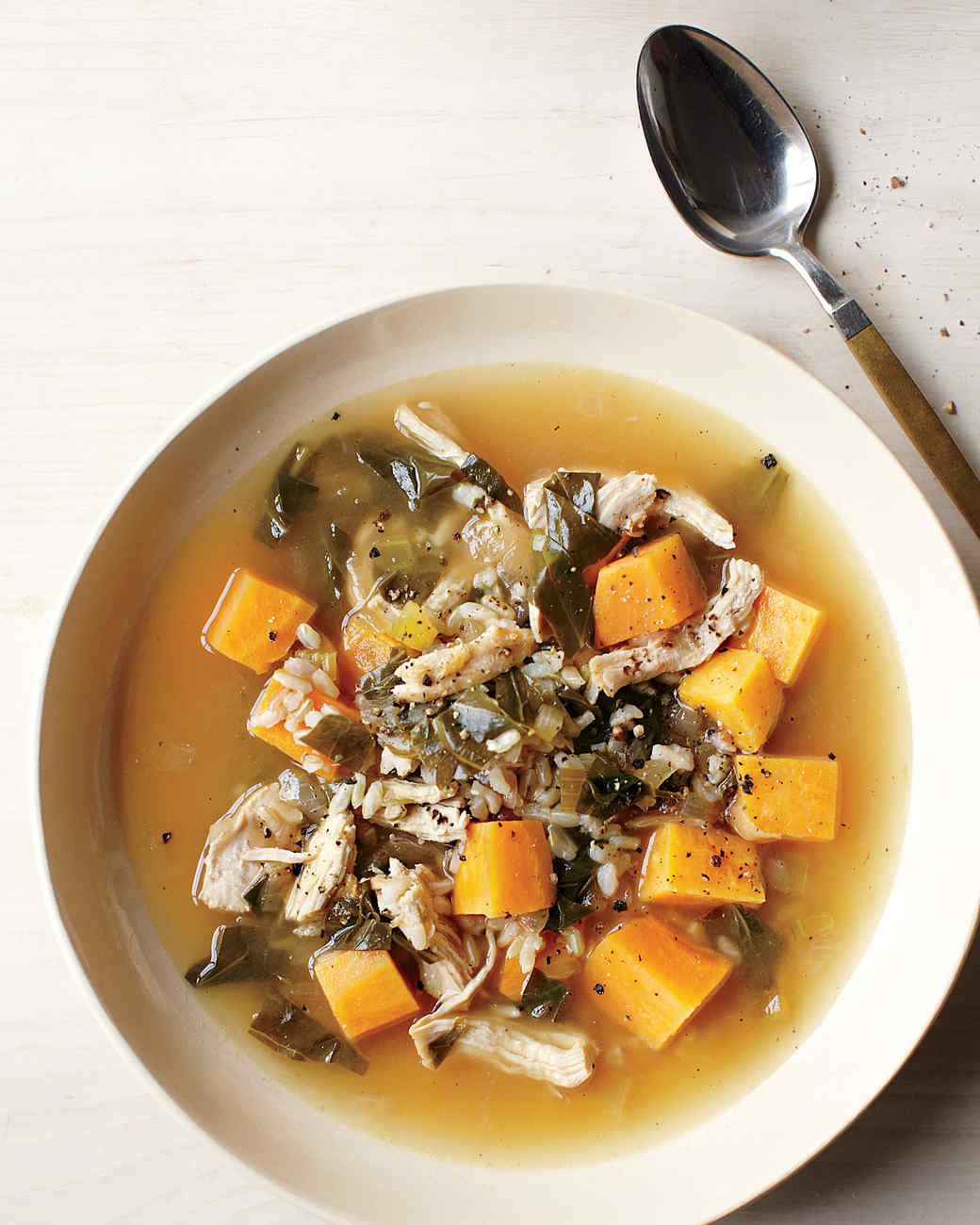 Chicken, Collard Greens, and Sweet Potato Stew