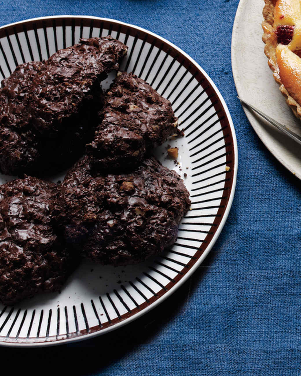 Flourless ChocolateMacadamia Cookies Recipe Martha Stewart