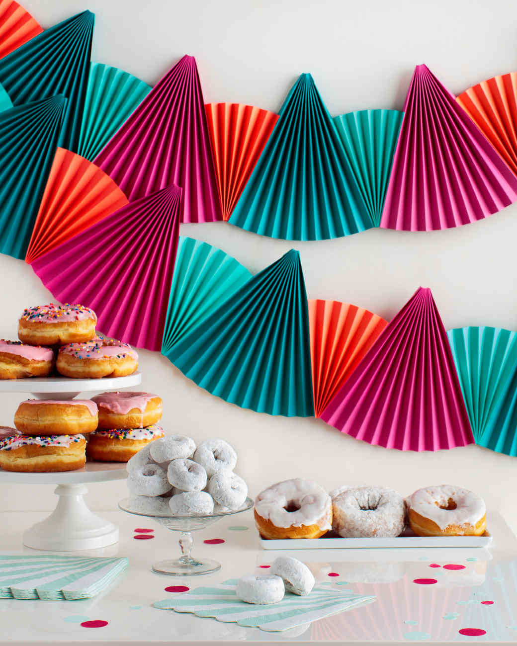 Easy, Festive Paper-Fan Bunting That's Perfect for Any Party | Martha