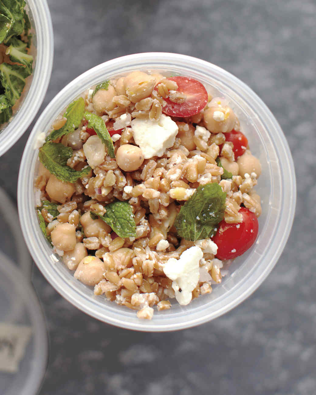 Farro, Chickpea, Feta, and Mint Salad Recipe Martha Stewart