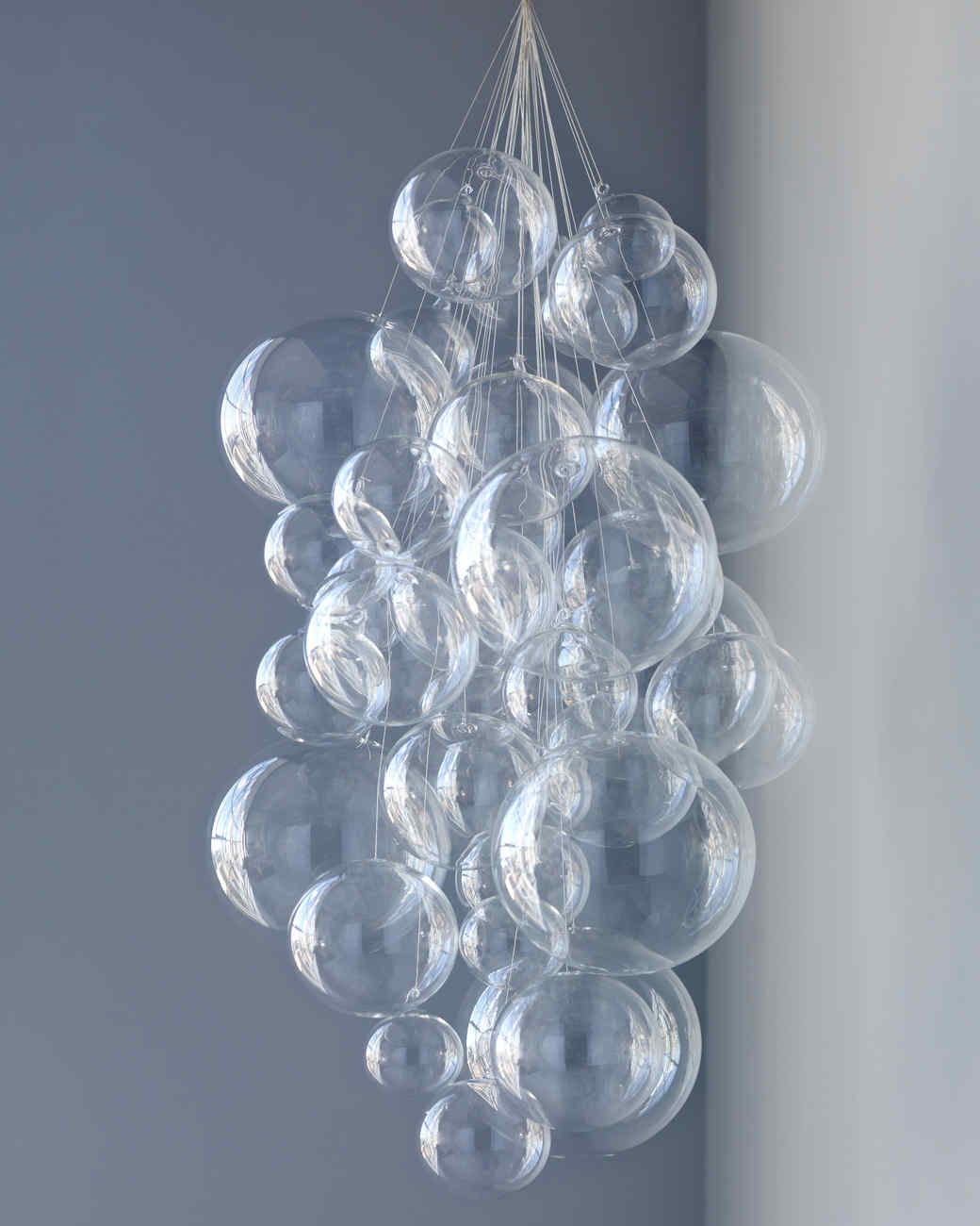 bubble chandelier