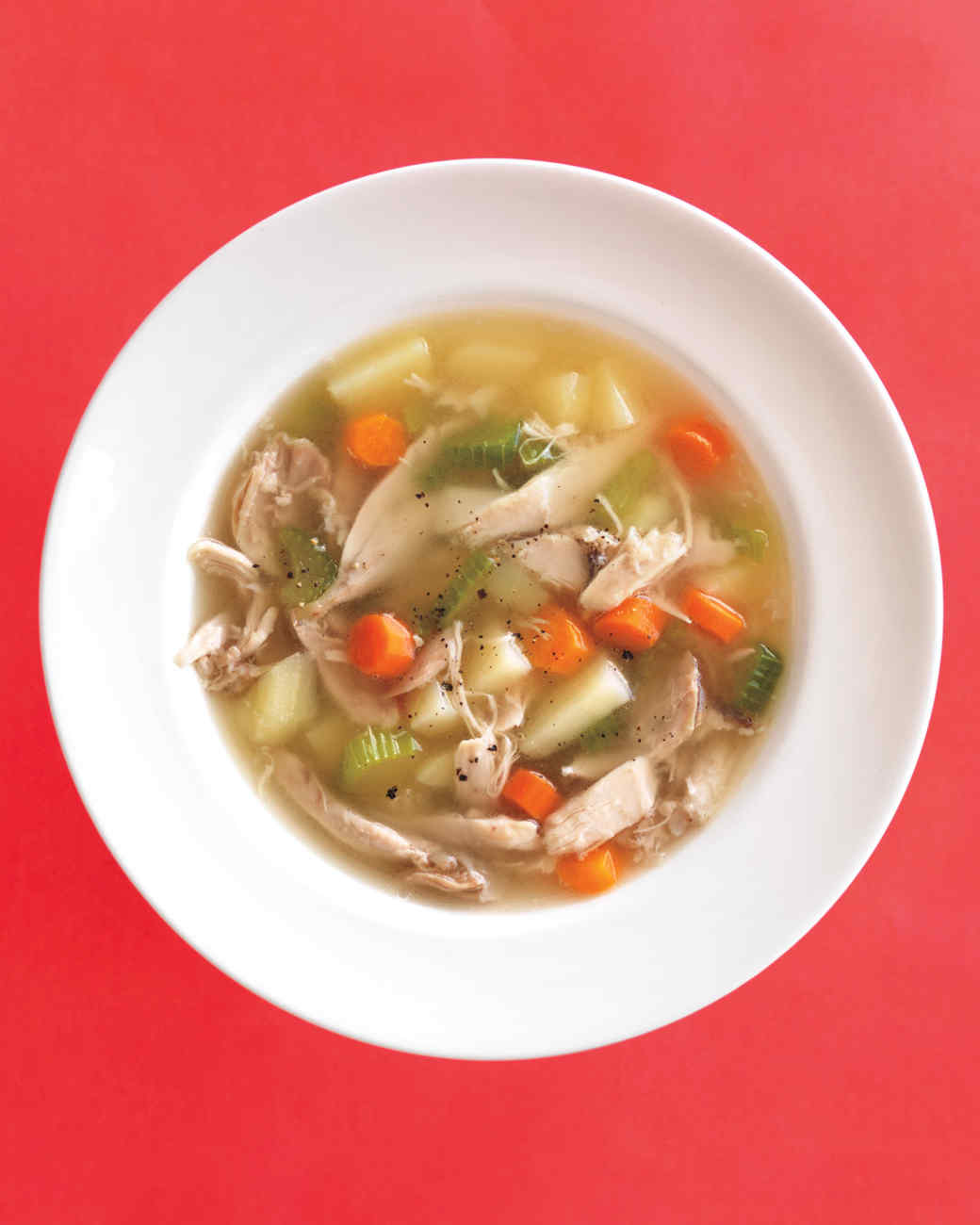 Classic ChickenVegetable Soup Recipe Martha Stewart