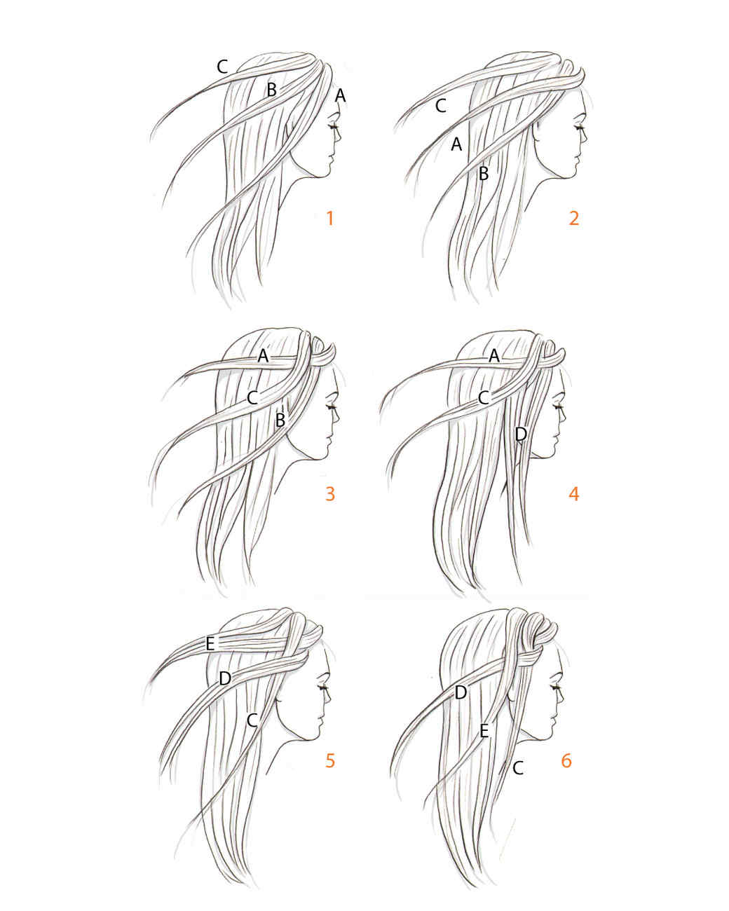 braid diagram hair braiding how to martha stewart braid diagram hair braiding how to martha stewart