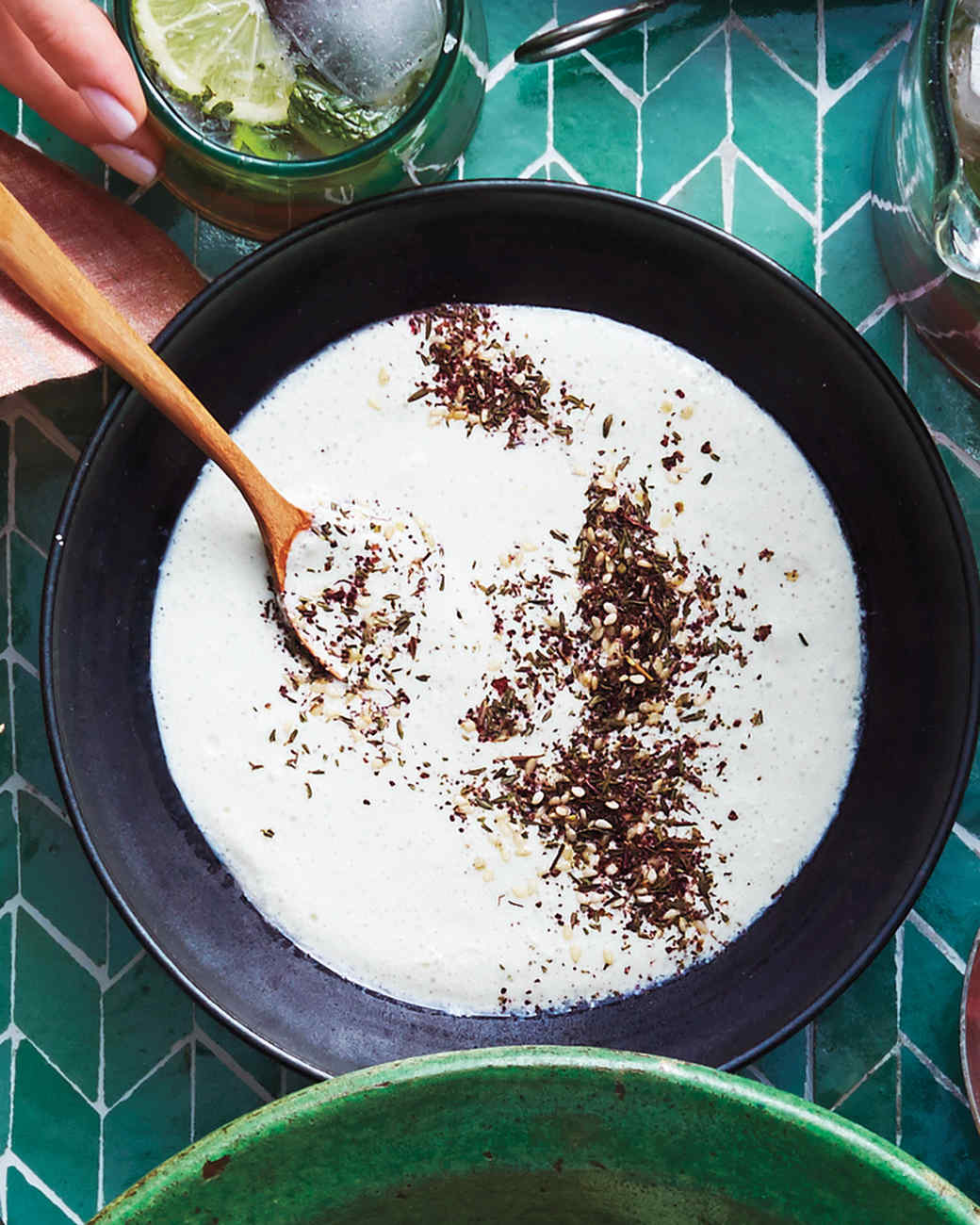 YogurtCucumber Dressing with Za'atar