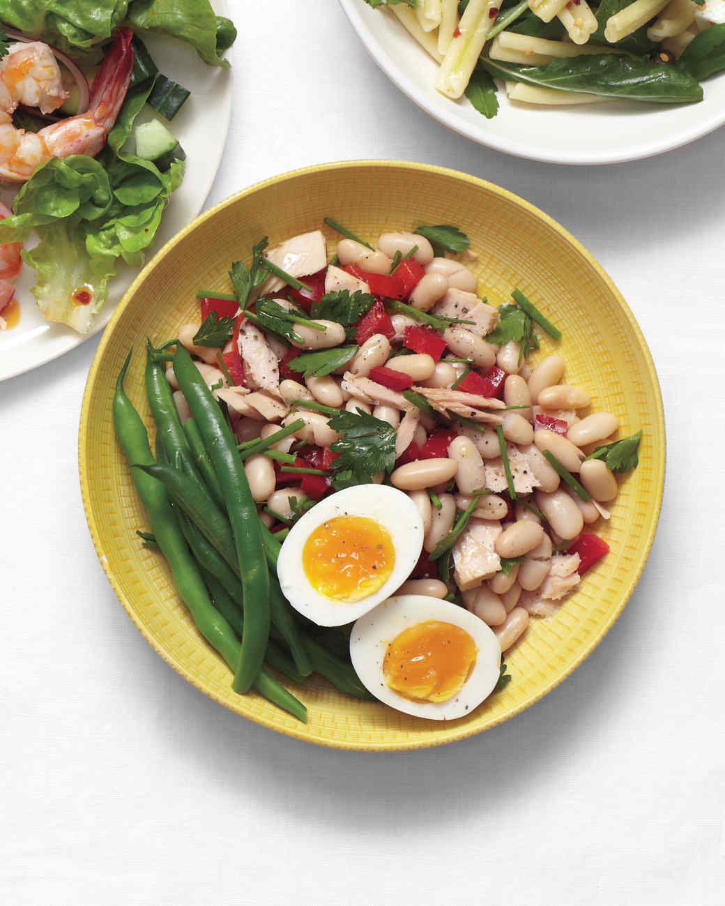 Tuna and White Bean Salad with Eggs Recipe Martha Stewart