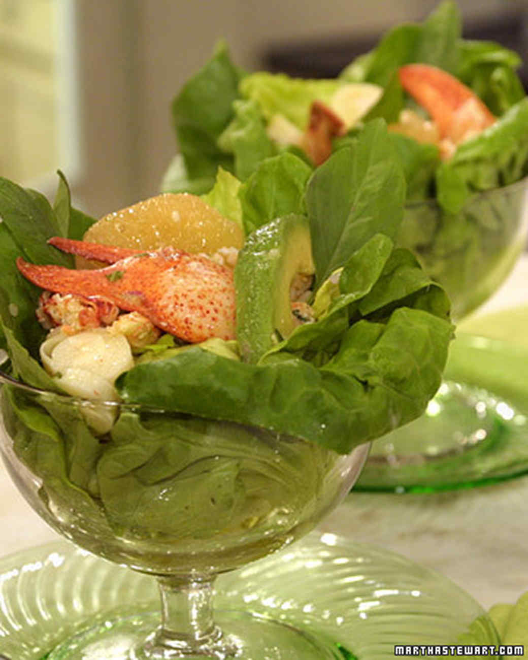 Lobster Salad with Grapefruit, Avocado, and Hearts of Palm Recipe ...