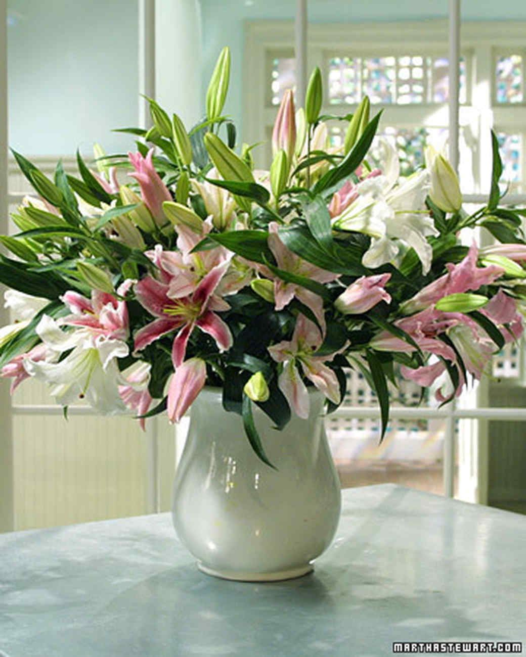 Lily Arrangement Martha Stewart 1324