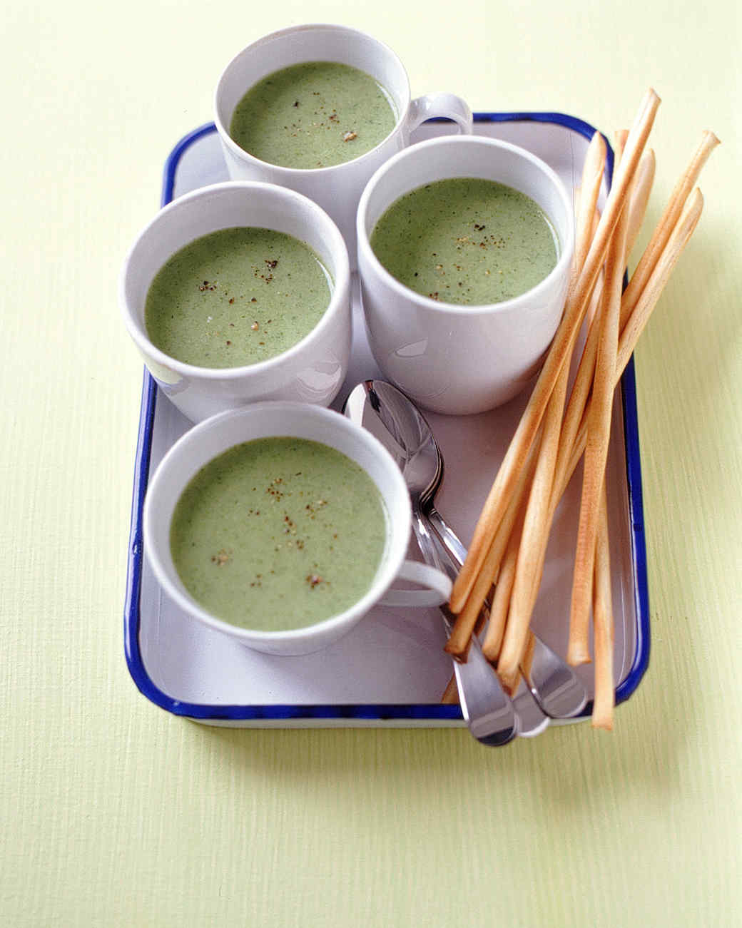 Quick Creamy Broccoli Soup Recipe Martha Stewart
