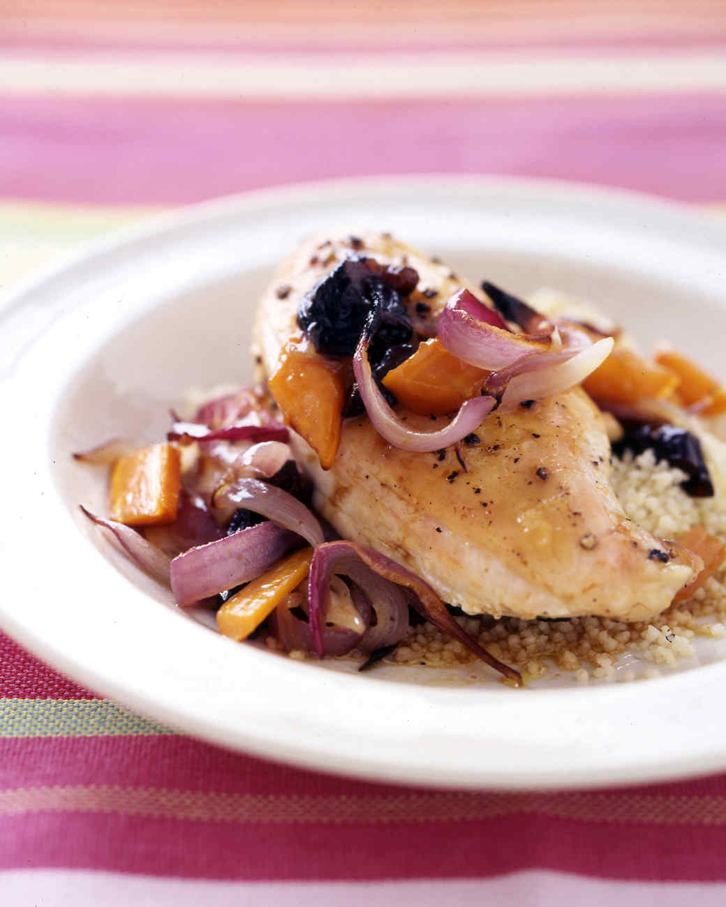 Roasted Chicken Breasts with Carrots and Onions Recipe Martha Stewart