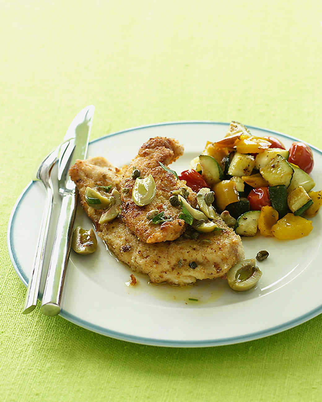 Quick and Easy Breaded Chicken Cutlets Recipe Martha Stewart