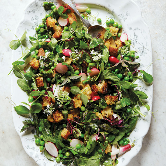 spring bread salad spring bread salad
