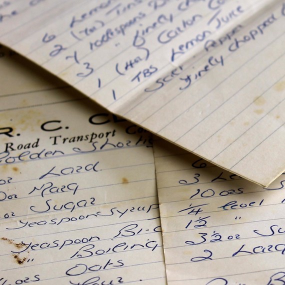 Handpicked recipes from Grandmother's collection