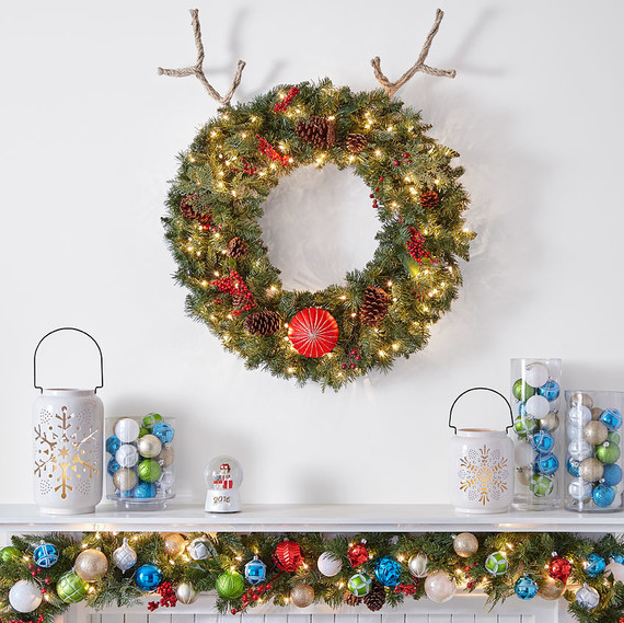 reindeer wreath craft reindeer wreath craft