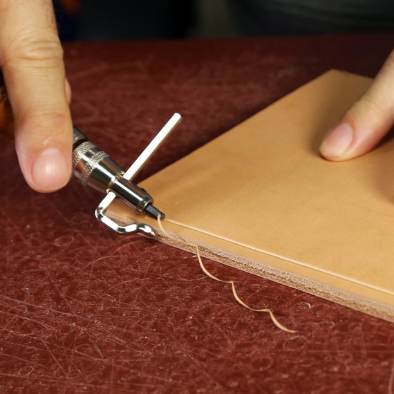 The Best Way To Sew Leather Is Actually By Hand! Here's How | Martha ...