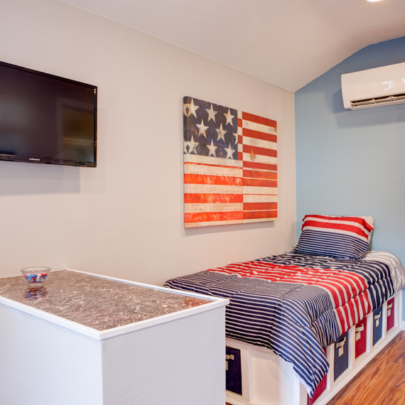 tiny home veteran american flag bedroom tiny home veteran american flag bedroom