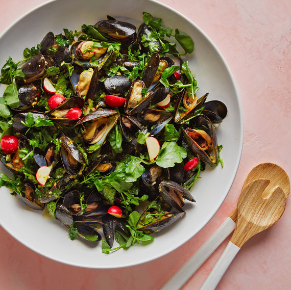 chilled mussel salad chilled mussel salad