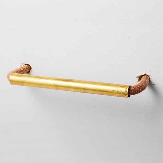 dresser handle upgrade leather cord metal brass tube dresser handle upgrade leather cord metal brass tube
