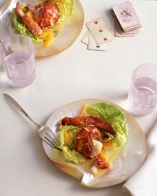 Warm Butter-Poached Lobster Salad with Tarragon-Citrus Dressing_image