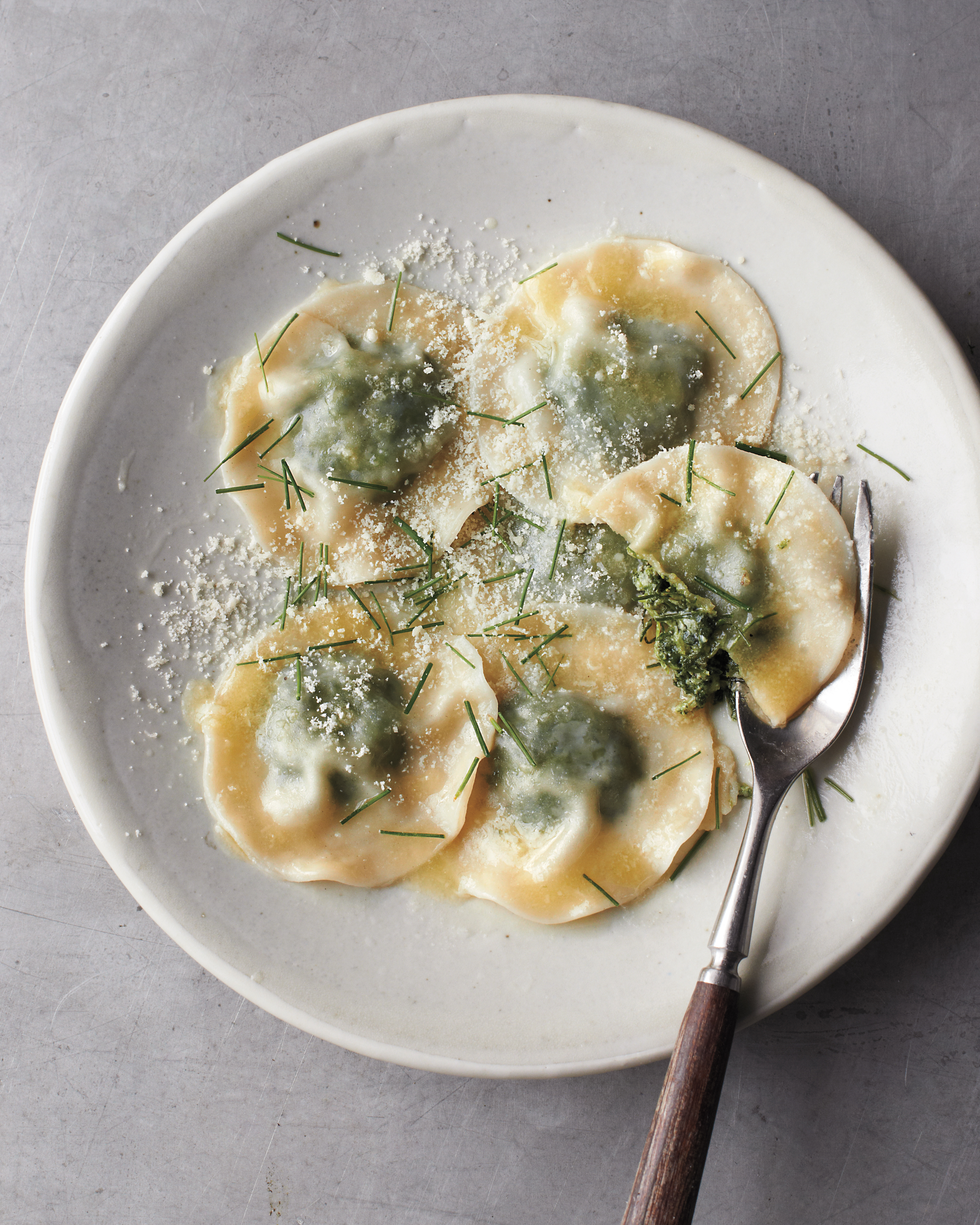 Wild Herb Ravioli | Martha Stewart