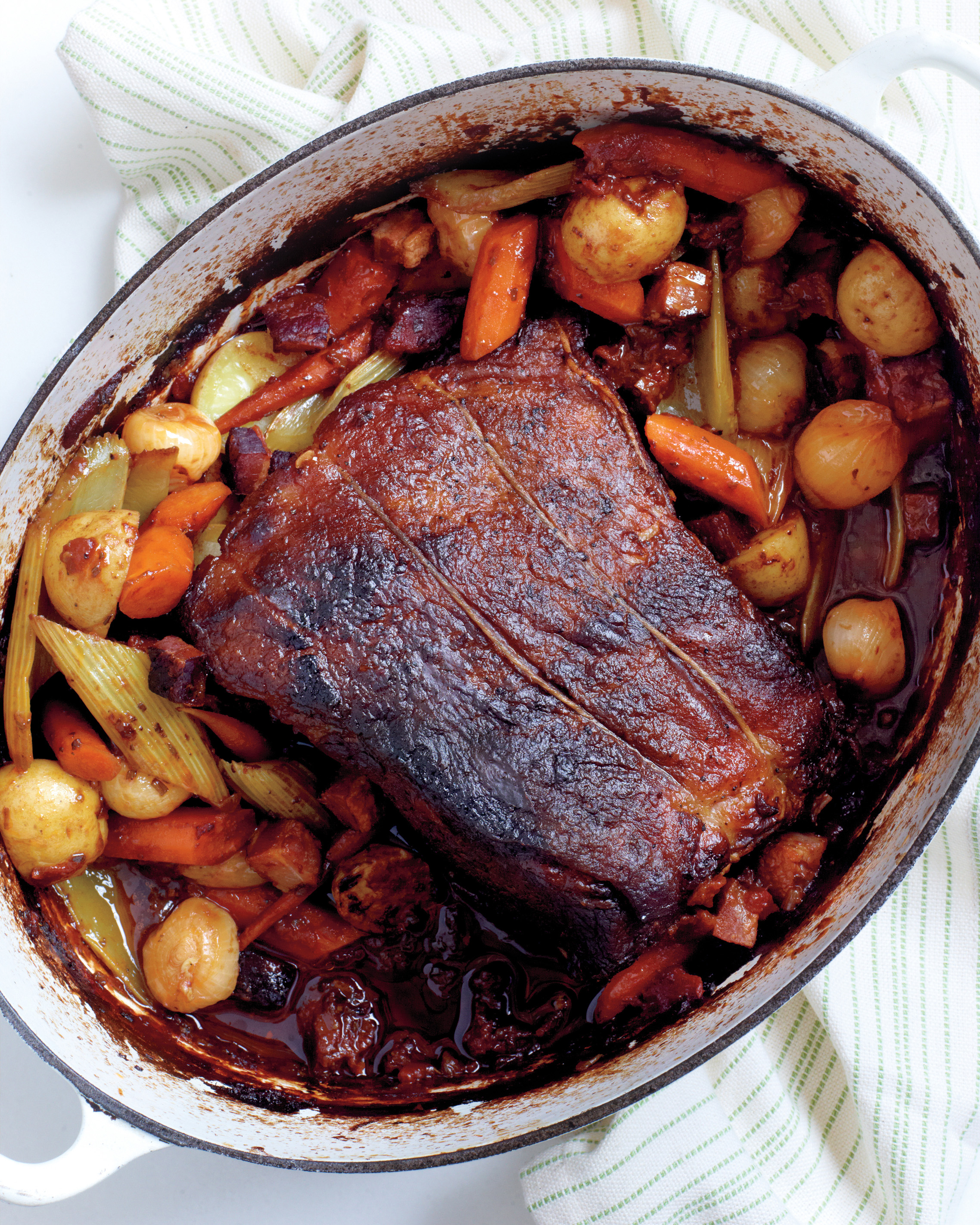 Pot Roast with Bacon and Vegetables Martha Stewart