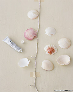 Seashell Lights Martha Tape A 2 Foot Section Of Lights To Your Work Surface With Bulbs Lying Flat