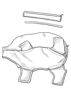 pig sewing pattern printable