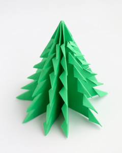 large origami trees
