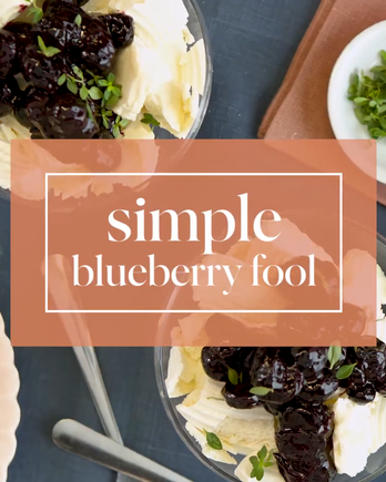 How to Make Simple Blueberry Fool Thumbnail