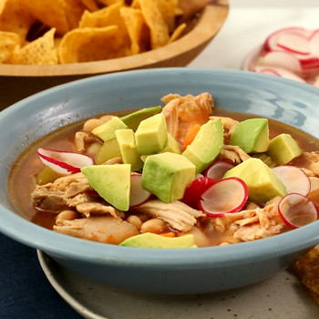 Watch: Chipotle Chicken and White-Bean Soup