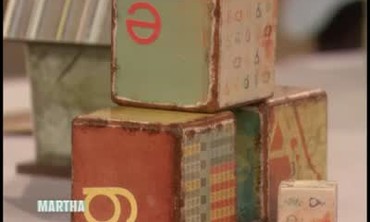 Video How To Decorate Wooden Baby Blocks Martha Watch More Videos From Baby Shower Diy Decor Ideas