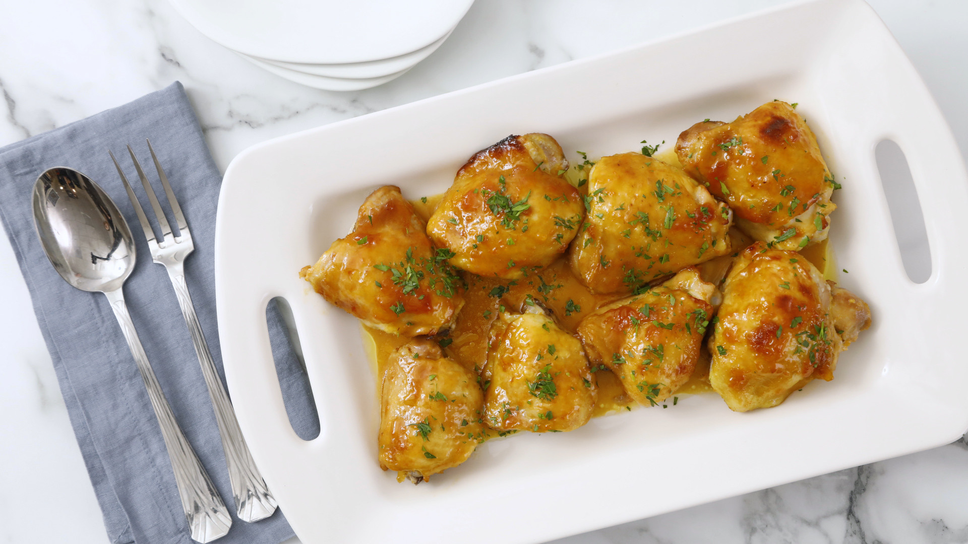 Video AlmondApricot Chicken Recipe with Mint Pesto Martha Stewart