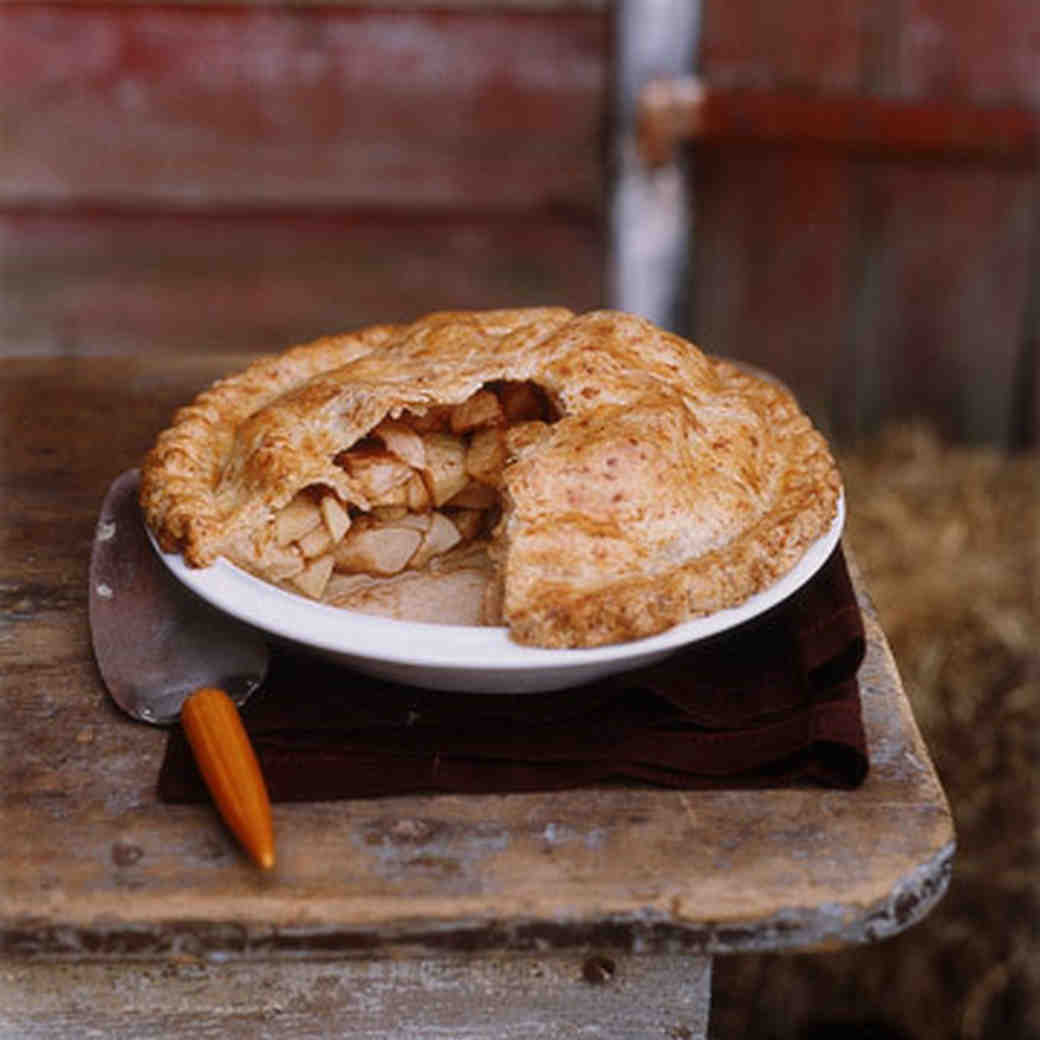 where did apple pie with cheddar cheese originate