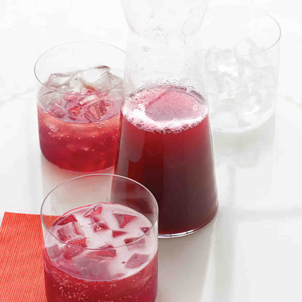 Pomegranate Champagne Punch Pomegranate Champagne Punch