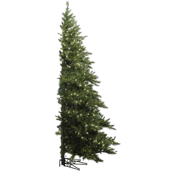half Christmas tree