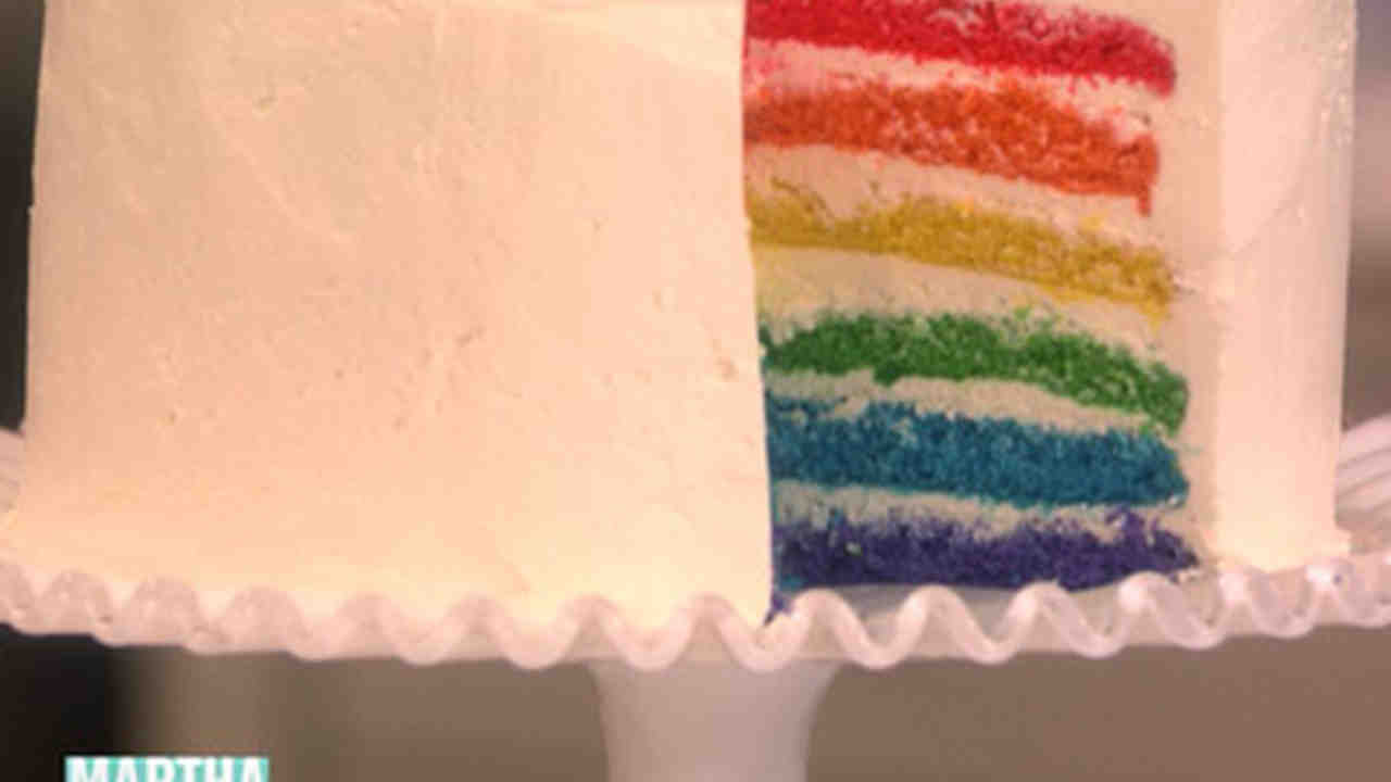 rainbow cake