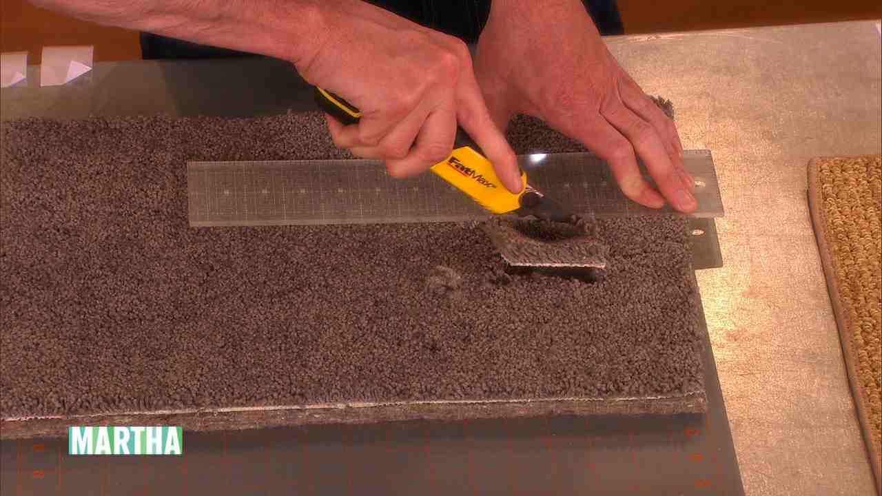 Video Carpet Repair How To Martha