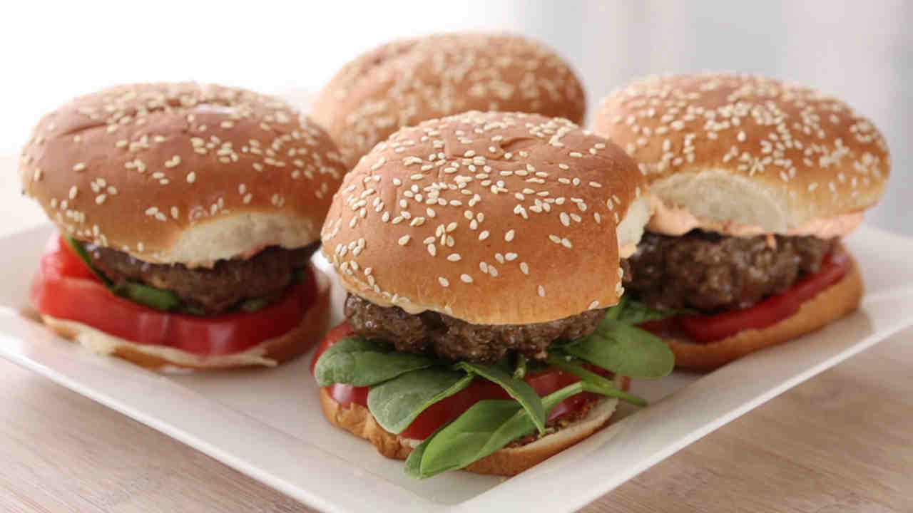 cheese stuffed burgers