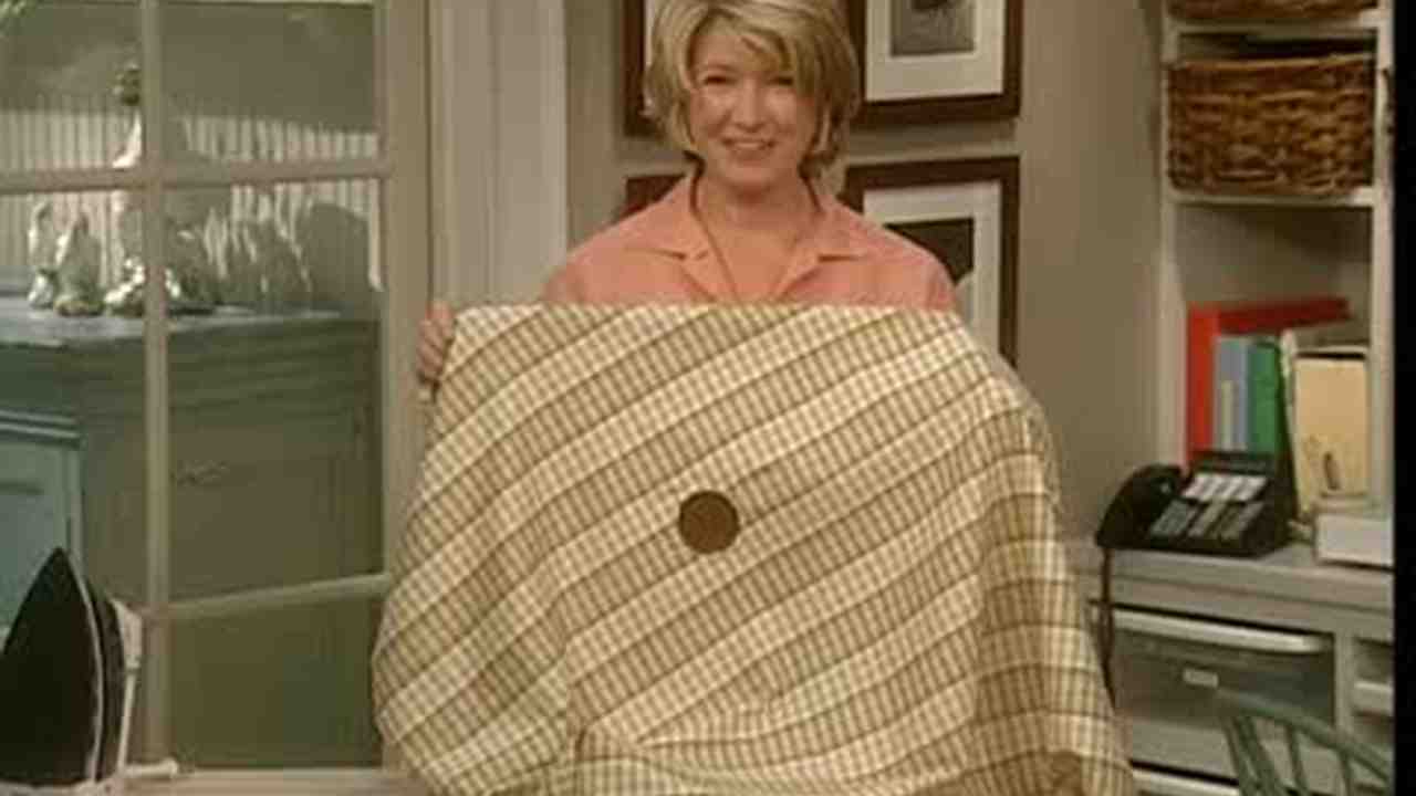 Video Umbrella Hole Tablecloth Martha