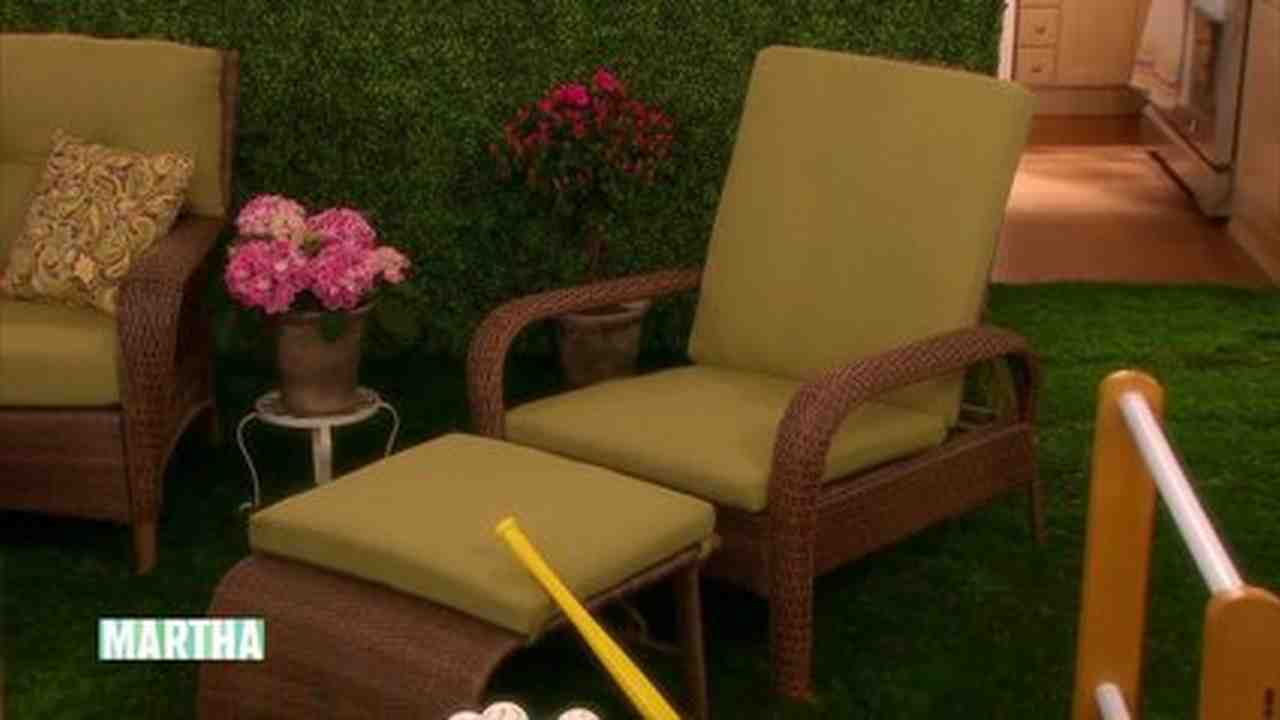 Video Outdoor Patio Furniture Martha Stewart