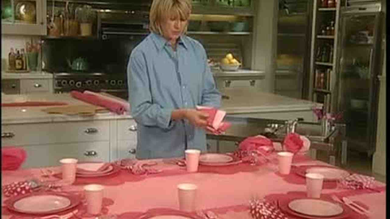 Video How To Set A Birthday Table Martha Stewart